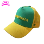 کلاه بالنسیاگا سبز طرح Balenciaga