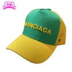 کلاه بالنسیاگا سبز طرح Balenciaga