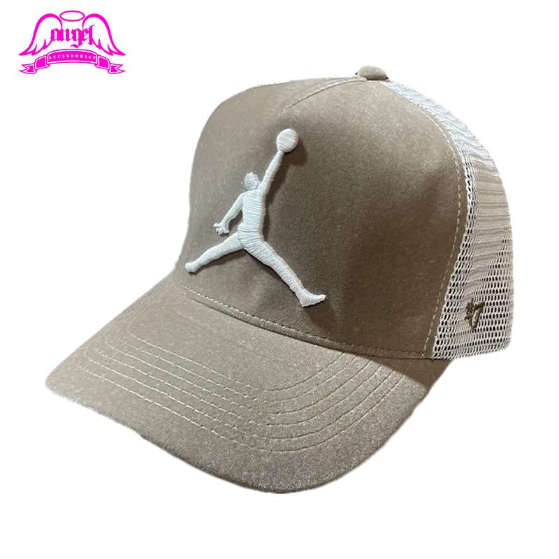 کلاه جردن قهوه ای طرح JORDAN